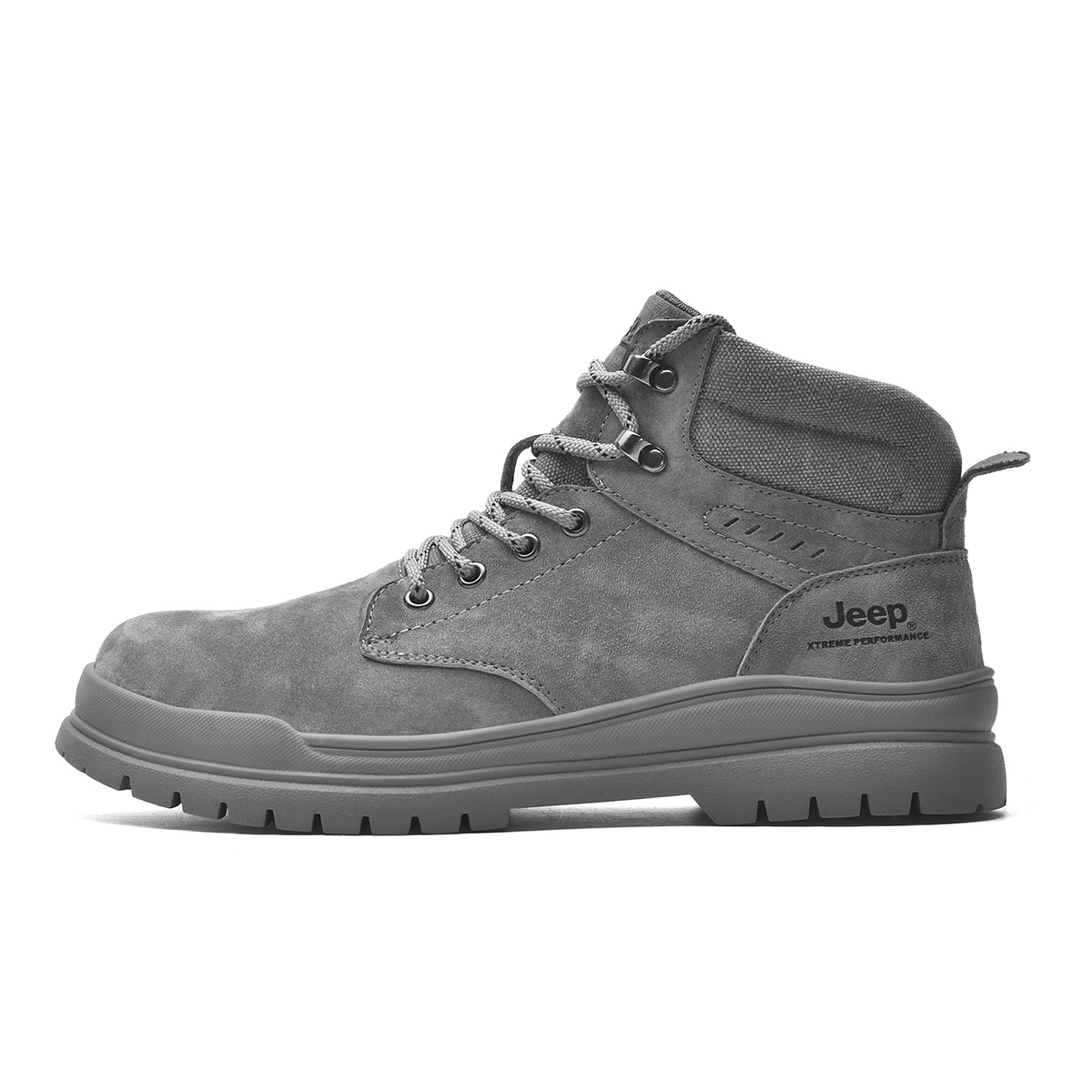 Jeep Mid top Outdoor Shoes Men’s Gray