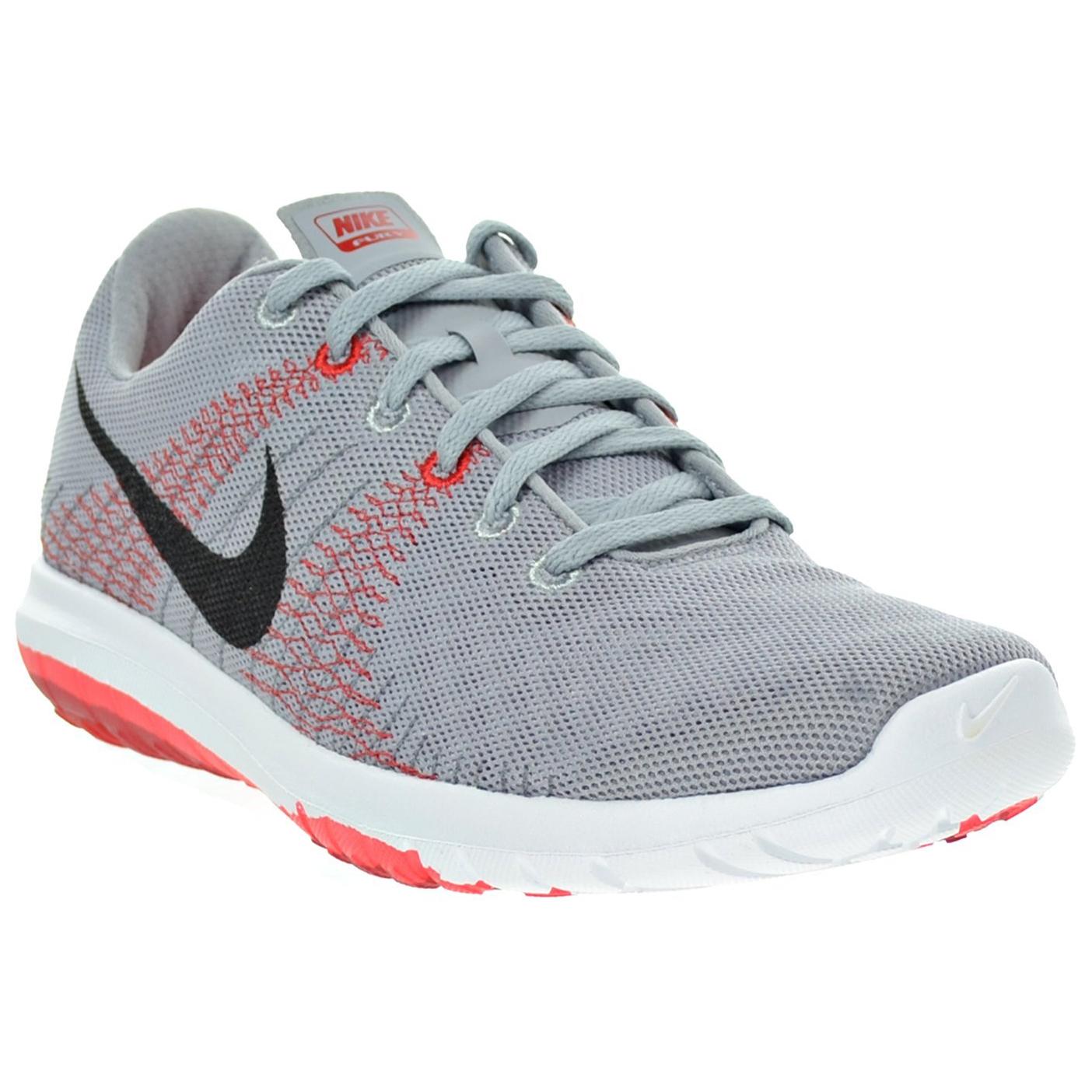 Nike Flex Fury Shoes ‘Grey Black Red’