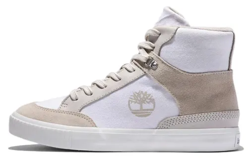 Timberland Skyla Bay Chukka Abrasion Resistant Short Outdoor Boots Women's White Gray
