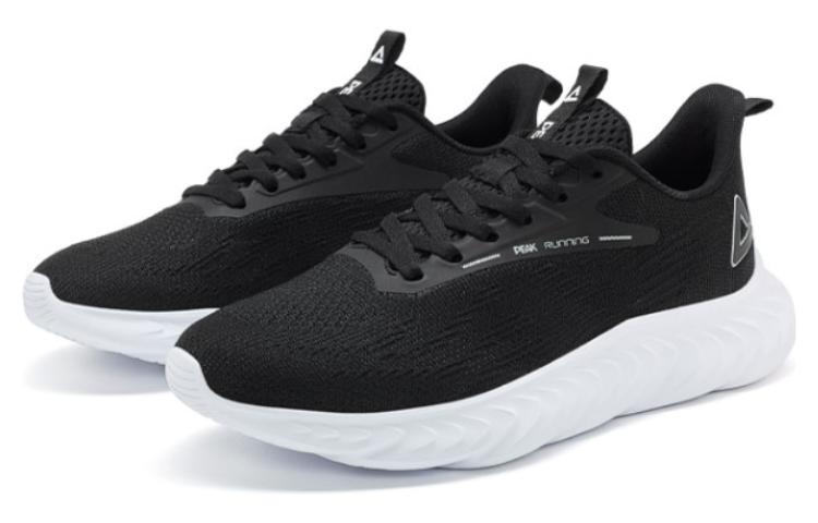 PEAK Abrasion Resistant Breathable Low top Running Shoes Women’s Black White