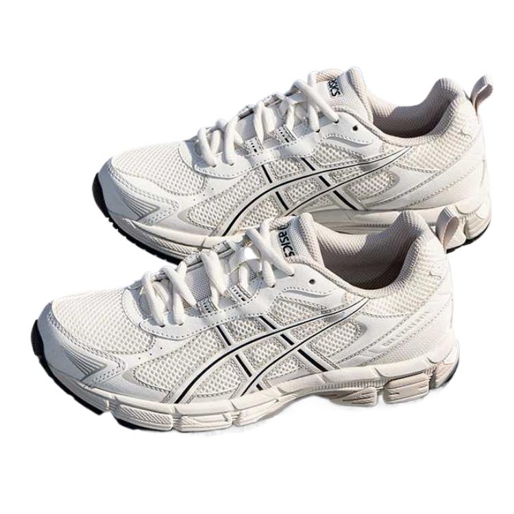 ASICS Gel Exalt 2 CN Comfortable Abrasion Resistant Low top Running Shoes Women’s Milk White