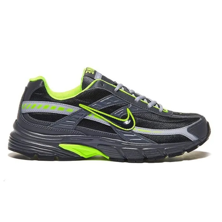 Nike Initiator Slip Resistant, Abrasion Resistant, Breathable Low top Running Shoes Men’s Black Gray Green