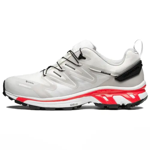 SALOMON XT Rush 2 Fashion Trend Slip Resistant Low top Outdoor Shoes Unisex White Red