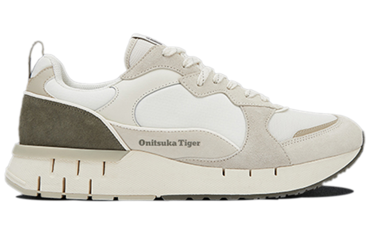 Onitsuka Tiger Bravon Shoes ‘White Beige Green’