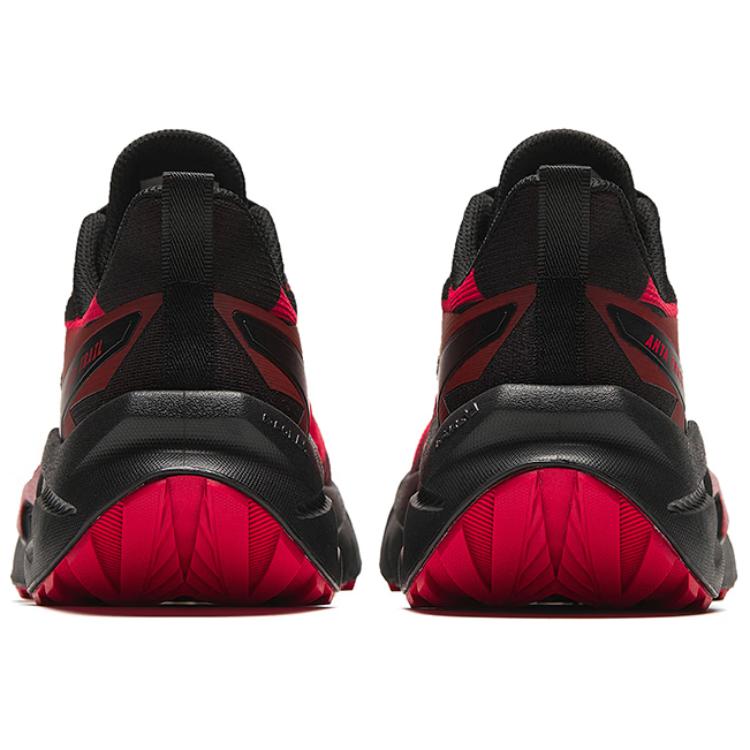 Anta Heavenly Capital Cushioning, Wear Resistant Low top Running Shoes Men’s Black Red
