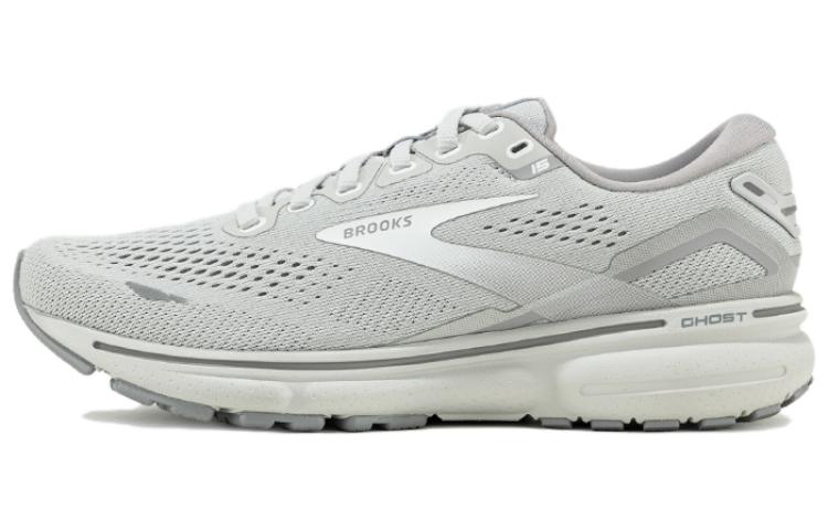 Brooks Brooks Ghost 15 ghost comfortable and soft mesh non-slip and wear-resistant low-top running shoes women's light gray