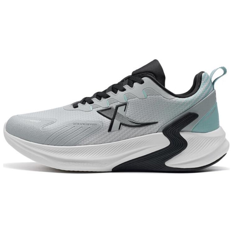 XTEP Cushioning Breathable Low top Running Shoes Men’s Gray Blue