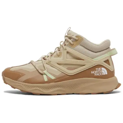 THE NORTH FACE Oxeye Wear resistant And Waterproof Mid top Outdoor Shoes Women's Khaki