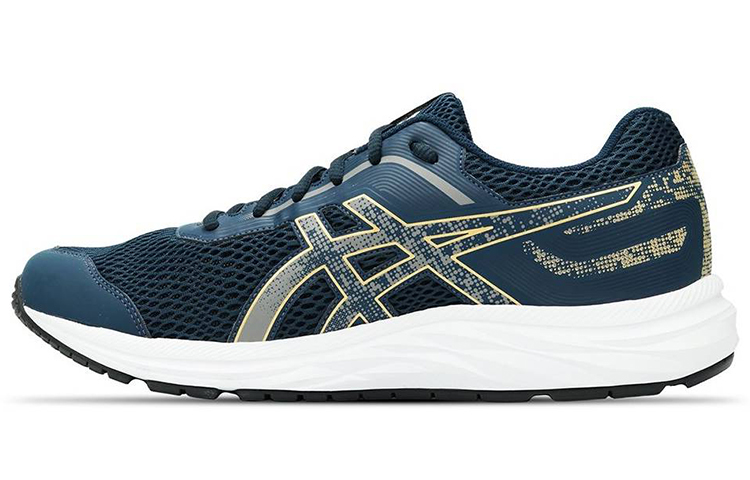 Asics Kabuki Abrasion Resistant Breathable Low top Running Shoes Men's Marine Blue