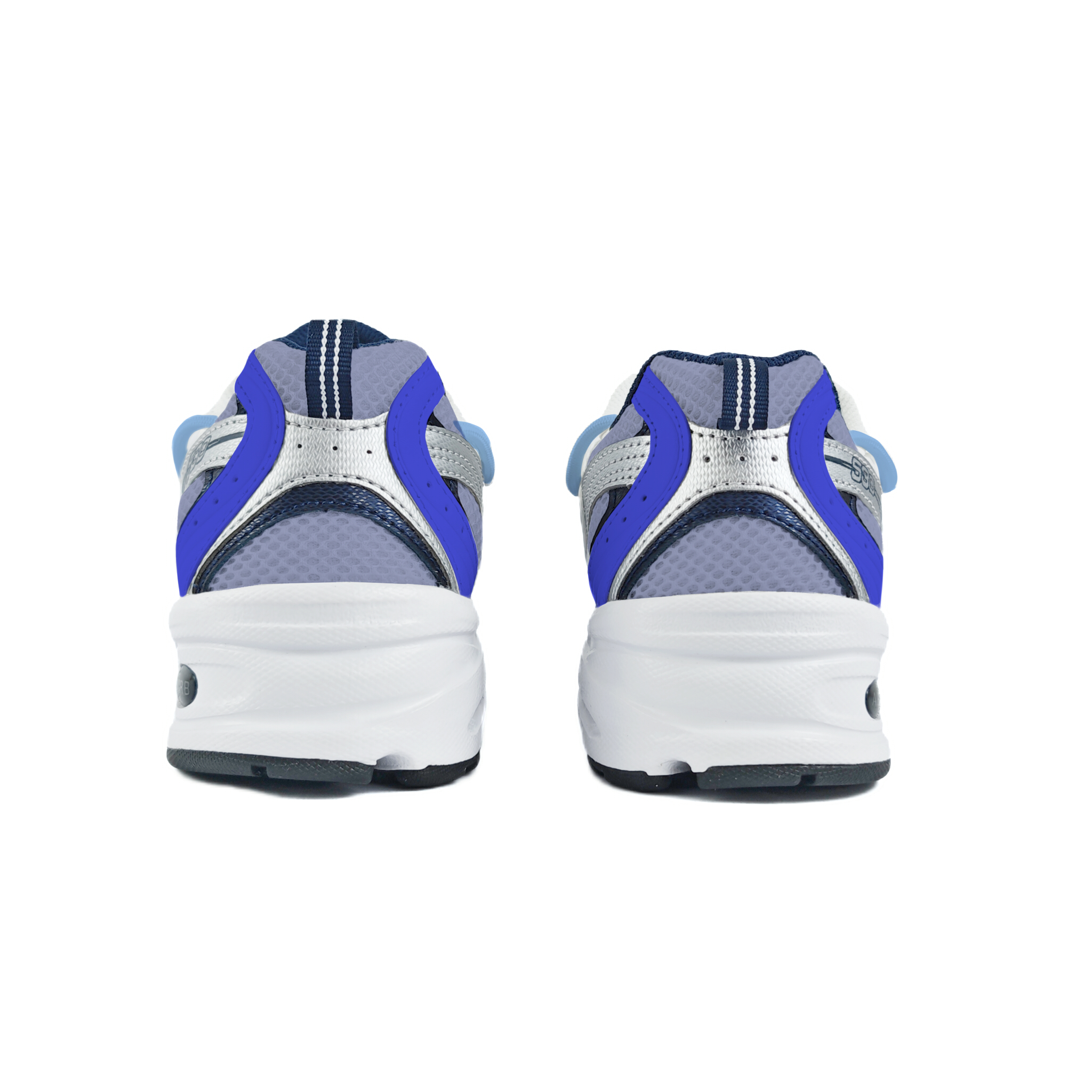 New Balance NB 530 Abrasion Resistant Slip Resistant Low top Running Shoes Unisex White Purple