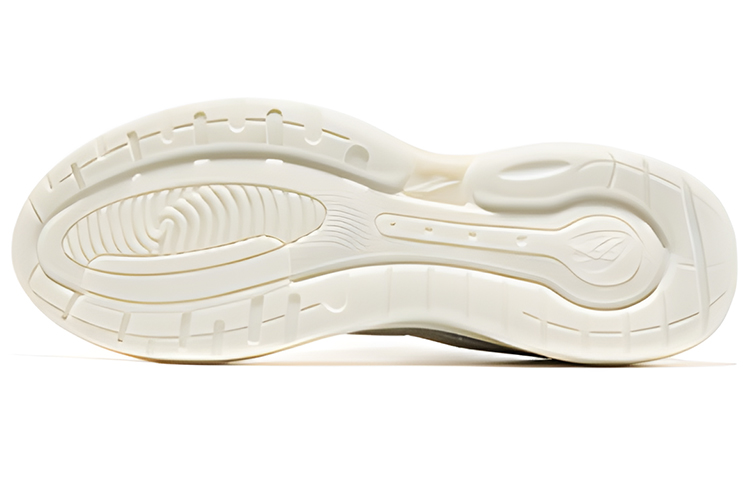 Erke Cushioning Slip Resistant Low top Running Shoes Men’s White Gold