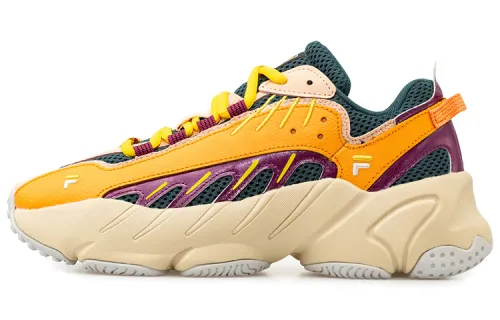 FILA FUSION Fila Ade Low top Yellow/Green/Purple Women's