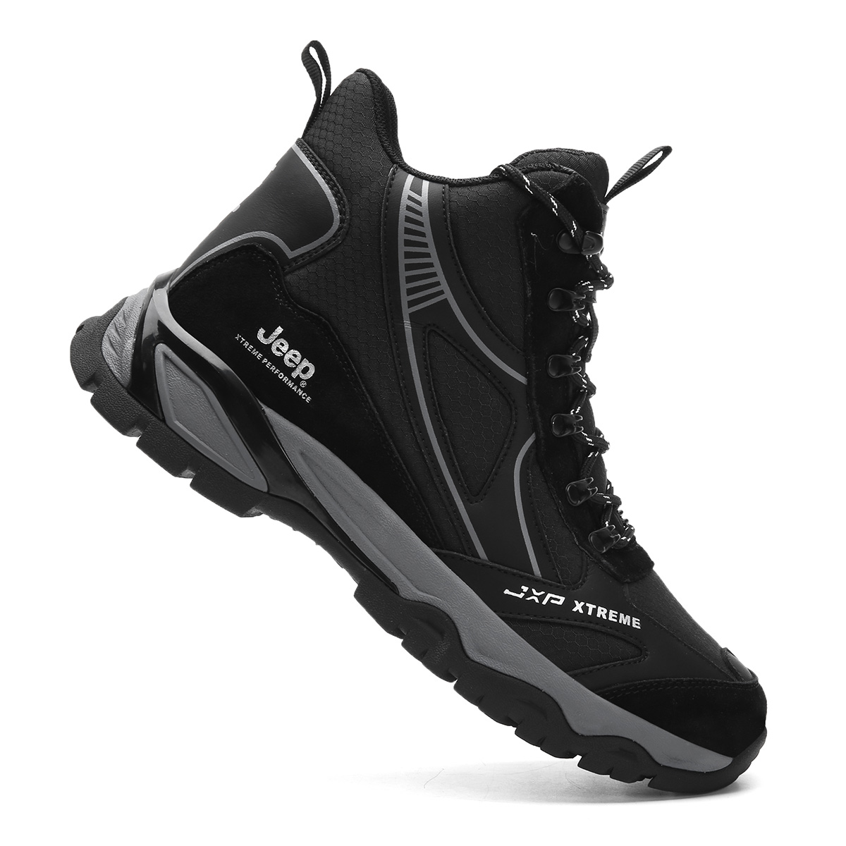 Jeep High top Outdoor Shoes Men’s Black
