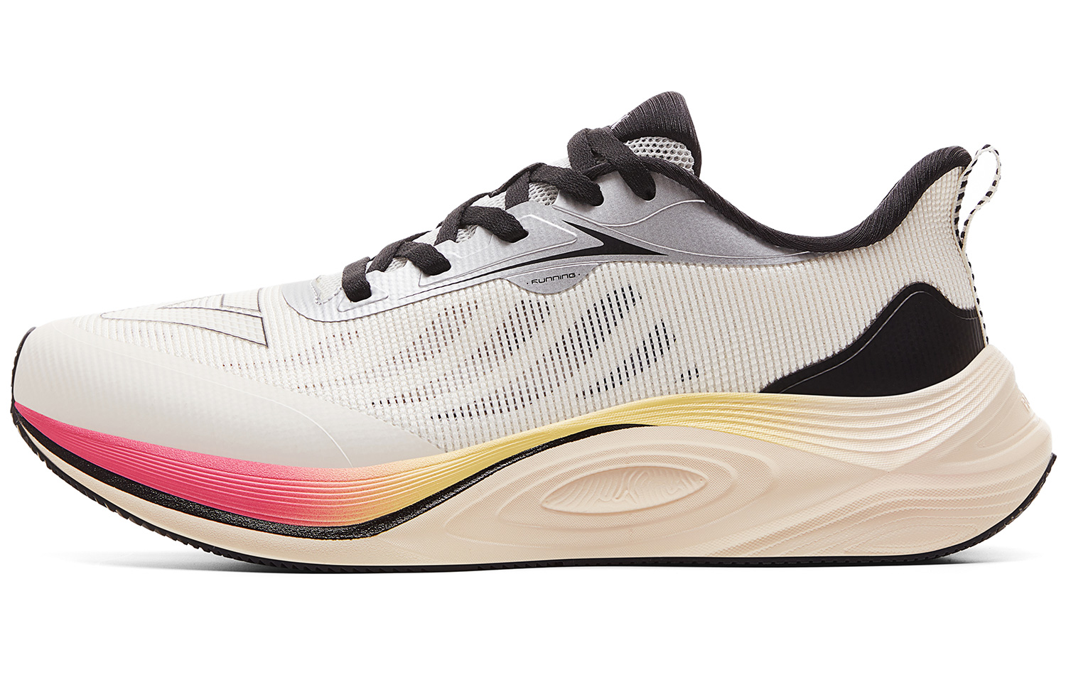 PEAK Low top Casual Running Shoes Men’s Ivory Black