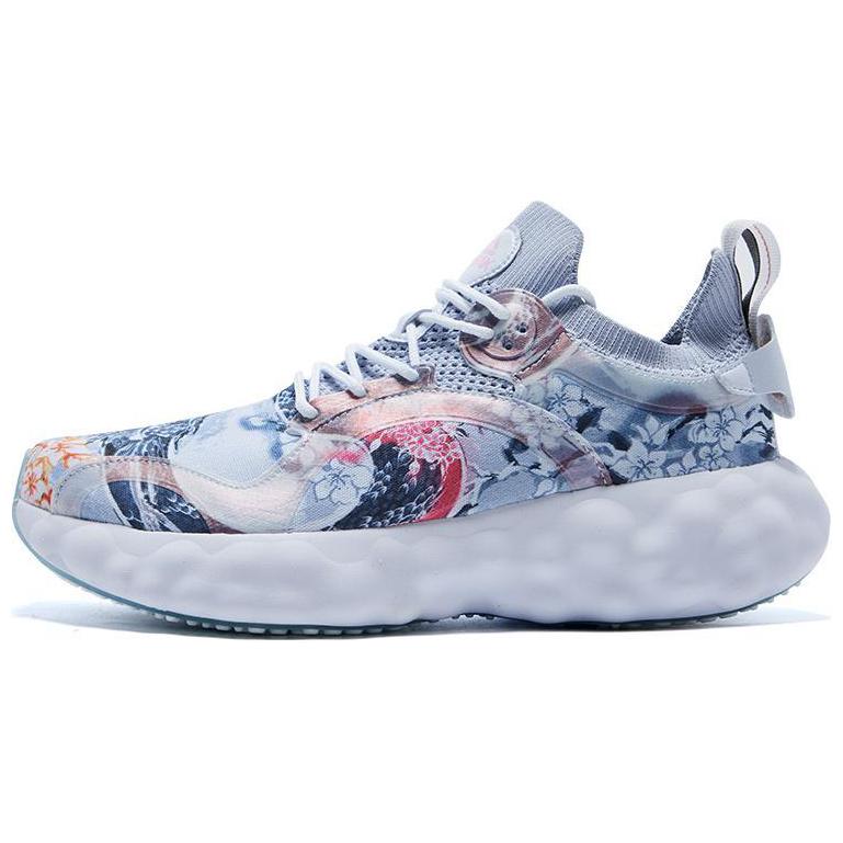 IDX x PEAK Taichi Cloud Cushioning Fabric Slip Resistant Abrasion Resistant Slip Resistant Abrasion Resistant Low top