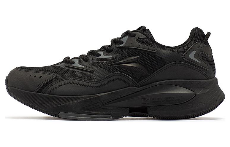 361° Style Slip Resistant Lightweight Non slip Lightweight Low top Running Shoes Men’s Black