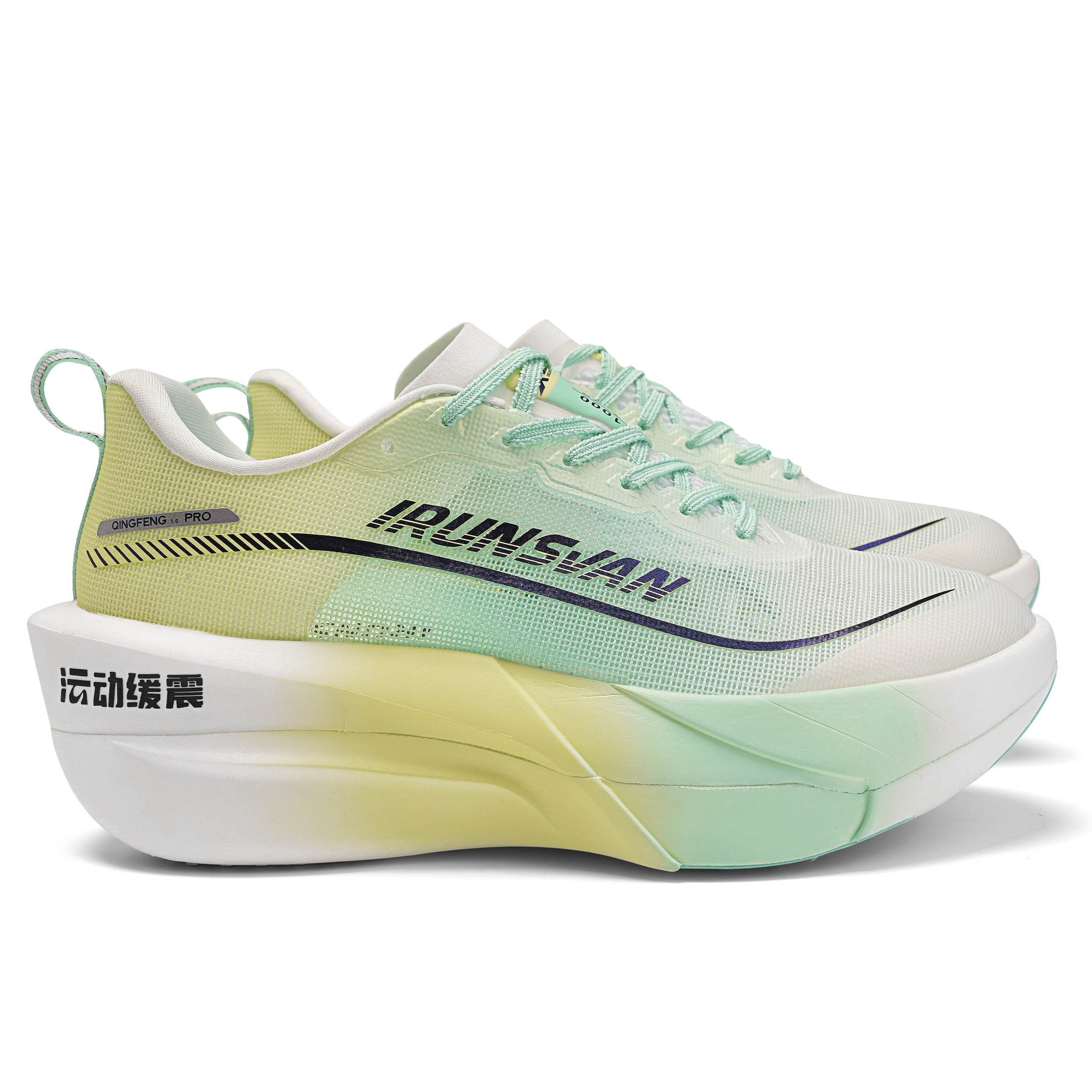IRUNSVAN Low top Running Shoes Unisex Cyan Breeze Gently Arrives
