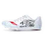 Li Ning Microfiber Leather Low top Running Shoes Unisex White Black