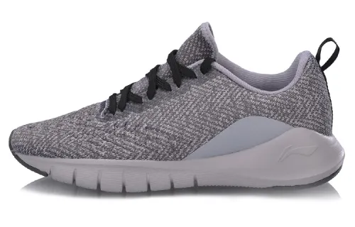Li Ning Ethereal Cushioning, Wear Resistant Low top Running Shoes Women's Gray