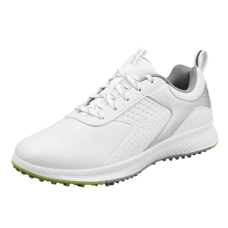 Birdie Cushioning Support Impact Resistant Low top Golf Shoes Men’s White Green