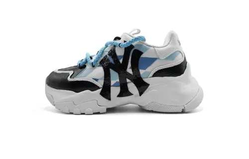 MLB Big Ball Chunky Sneakers Unisex Low Top Black, Blue