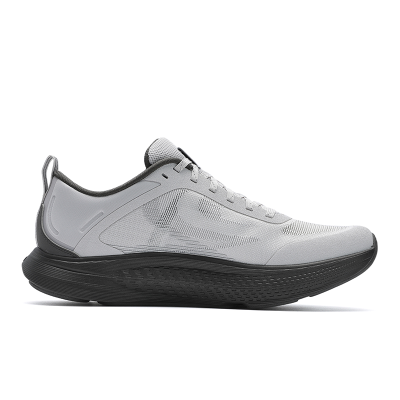 FILA NUVOLE JOG Textile, Synthetic Leather Breathable Low top Running Shoes Men’s Rain Mist Gray