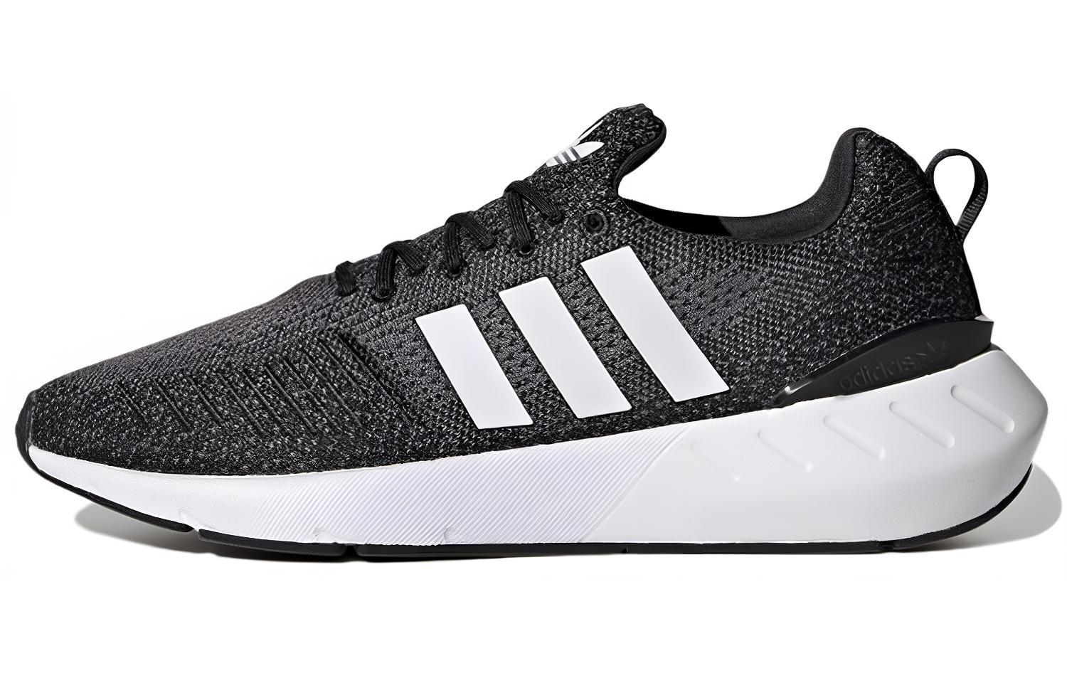 Кроссовки adidas originals Swift Run 22 (серо-черные)
