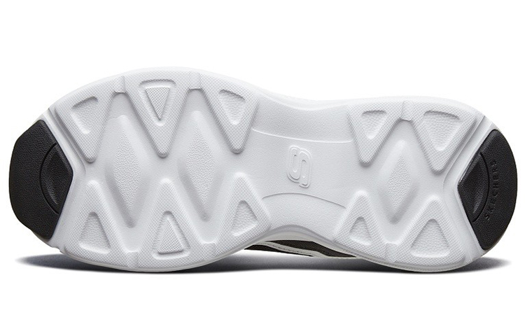 Женские кроссовки Skechers D'LITES AIRY (черно-белые) — фото 8