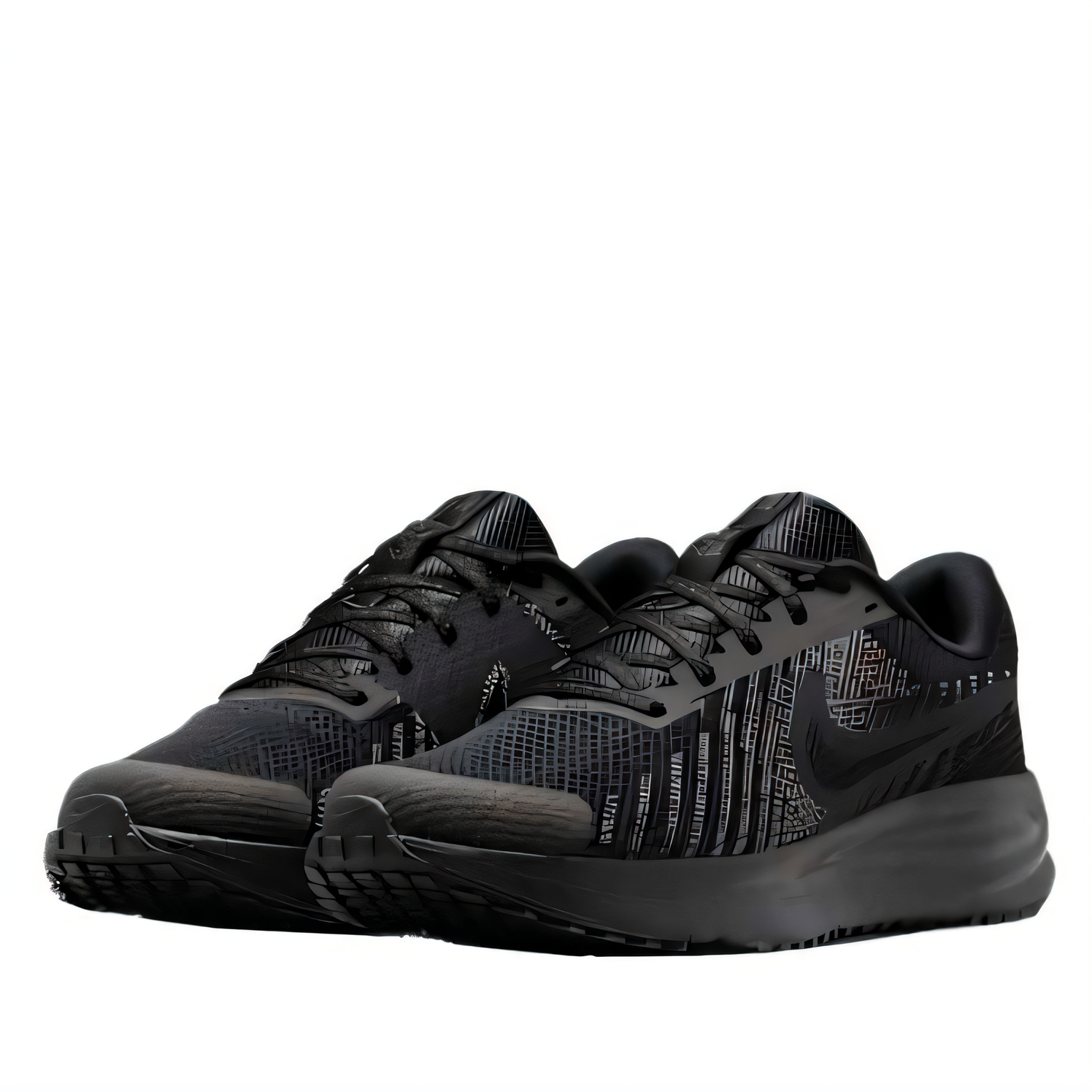 Nike RUN DEFY Mesh Low top Running Shoes Women’s Black