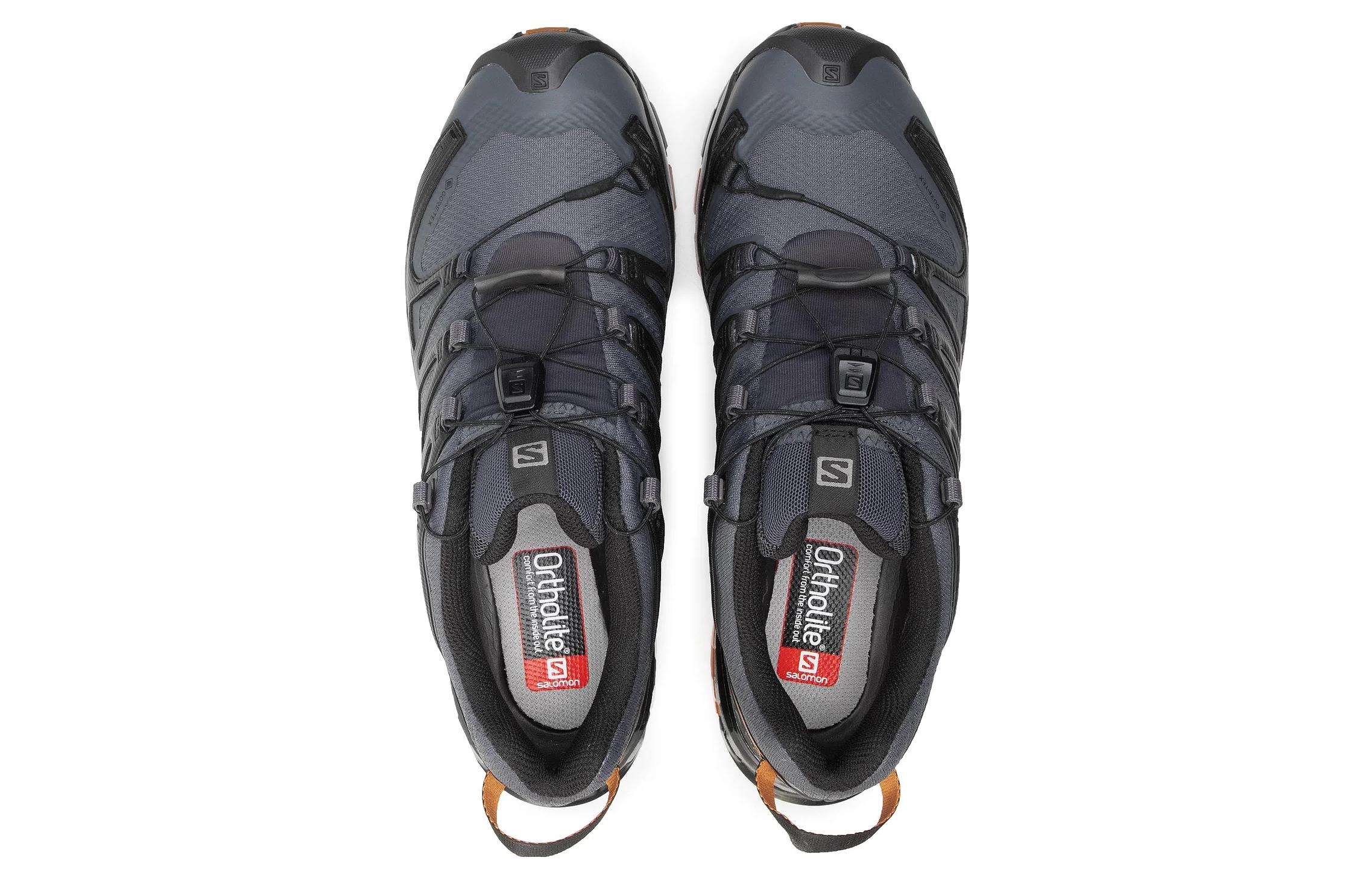SALOMON XA Pro 3D V8 Mesh, Textile Abrasion Resistant Breathable Support Low top Trail Running Shoes Men’s