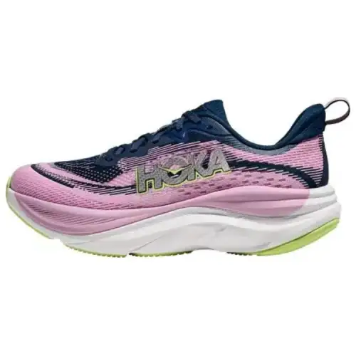 HOKA ONE ONE Slip Resistant Abrasion Resistant Low top Casual Running Shoes Women's Purple Blue