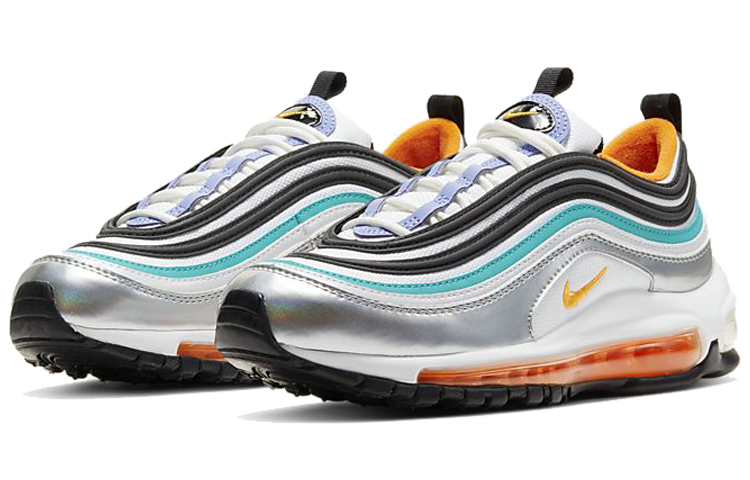 Nike Air Max 97 Dtn Bg ‘Metallic Silver Orange’ Gs