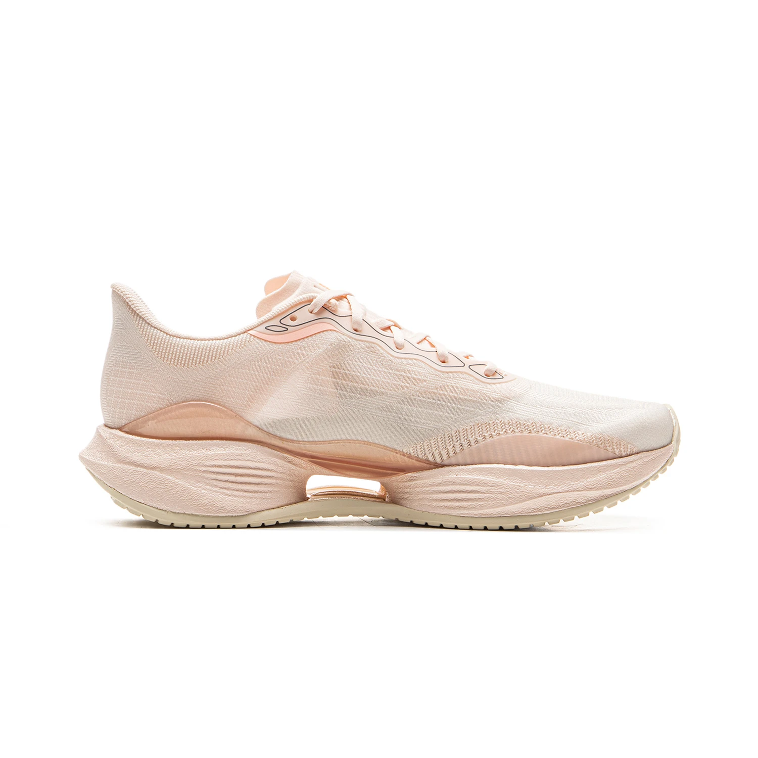 Li Ning Super Light 22 Running Shoes Women’s Low Top Light Orange Petal