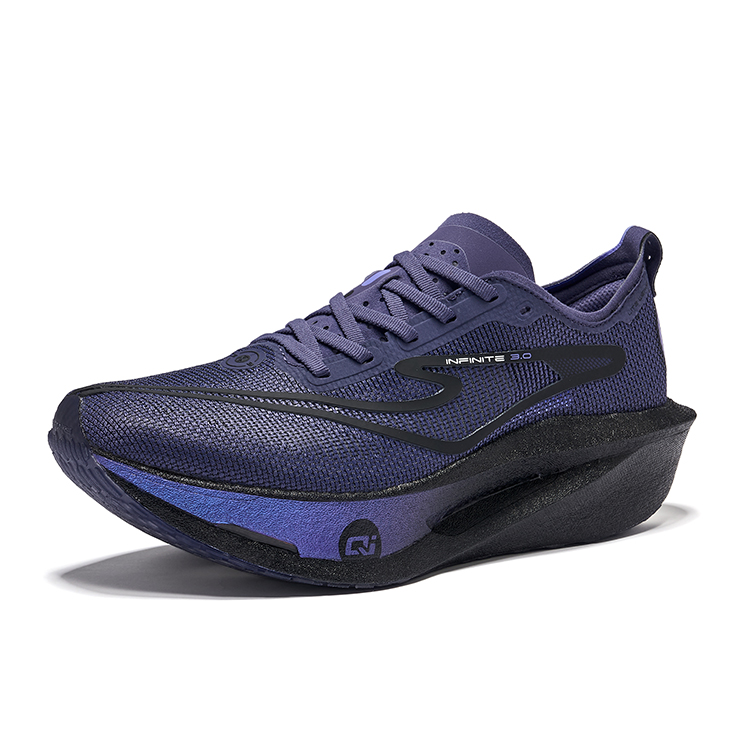 Erke Blue World 3.0 Racing Low top Carbon Plate, Huoxing Erke Technology Marathon Physical Fitness Test & Exam