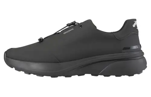 DESCENTE Cushioning, Wear Resistant Low top Outdoor Shoes Men's Black White