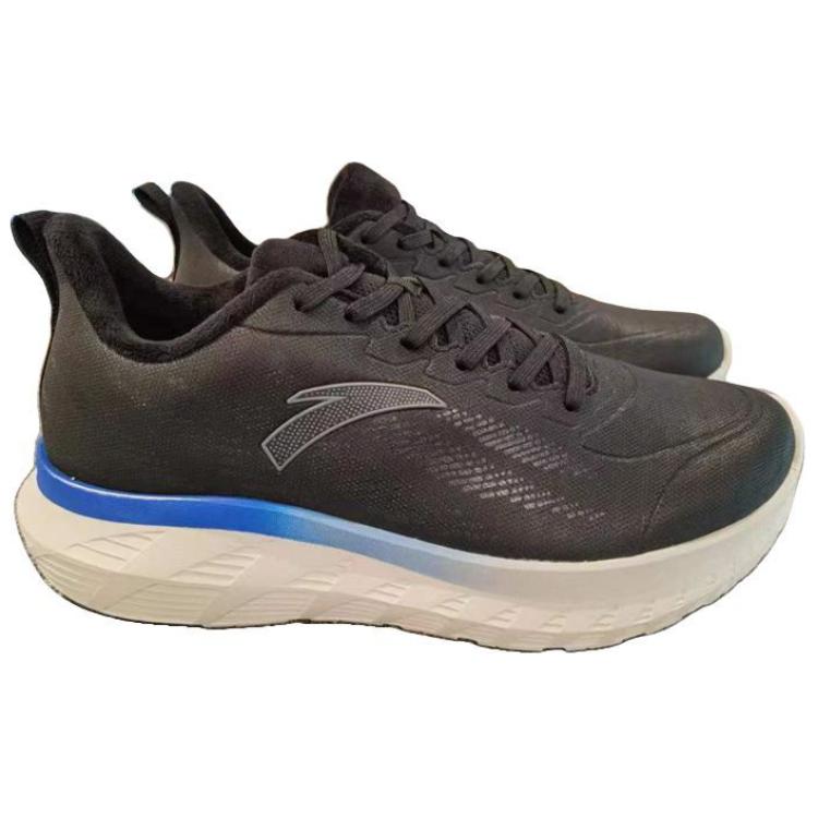 Anta Light Cloud Fleece Lined, Comfortable Fashion Textile, Synthetic Leather Slip Resistant Abrasion Resistant Low top