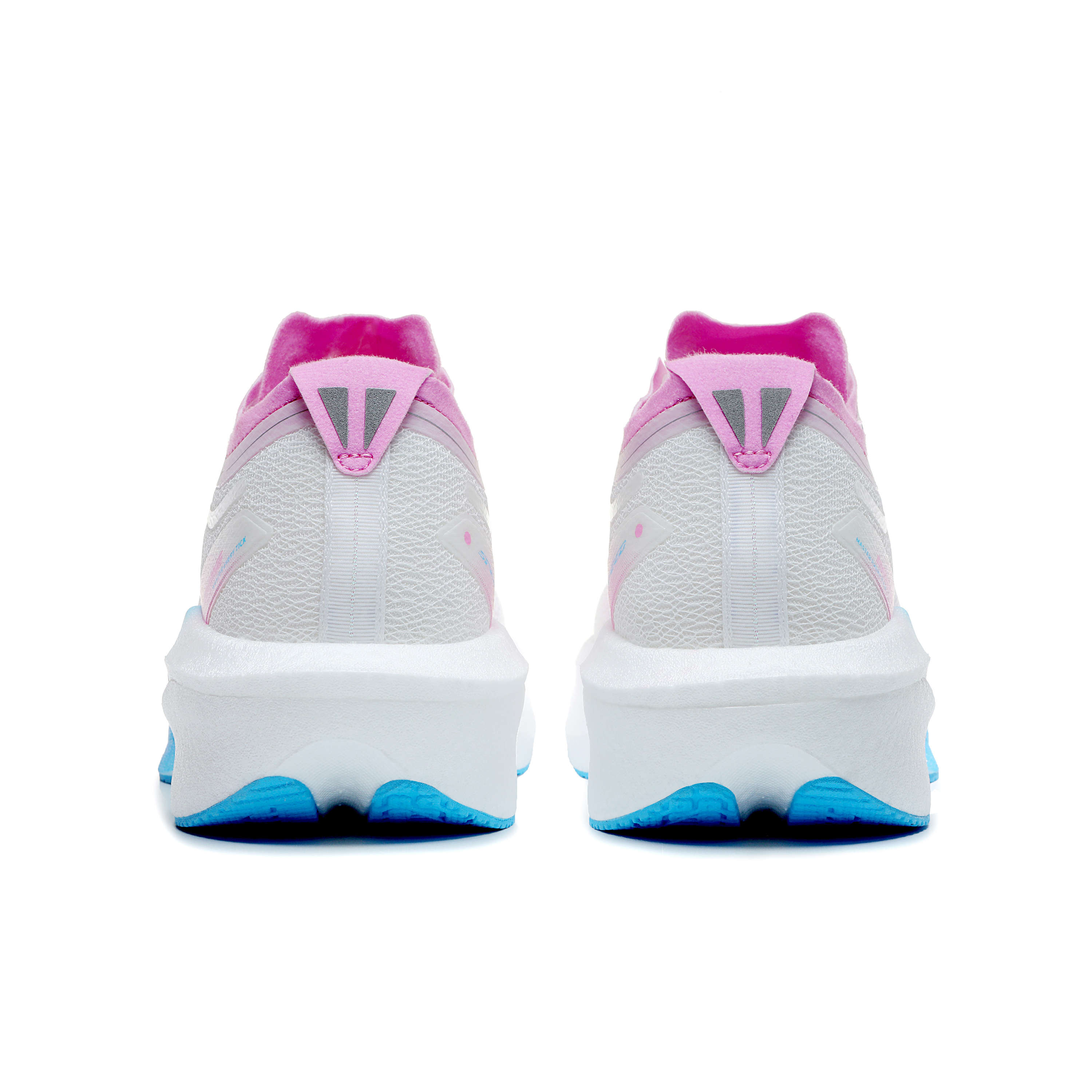 MEIKE Running Shoes Unisex Low Top Pink Blue Phantom