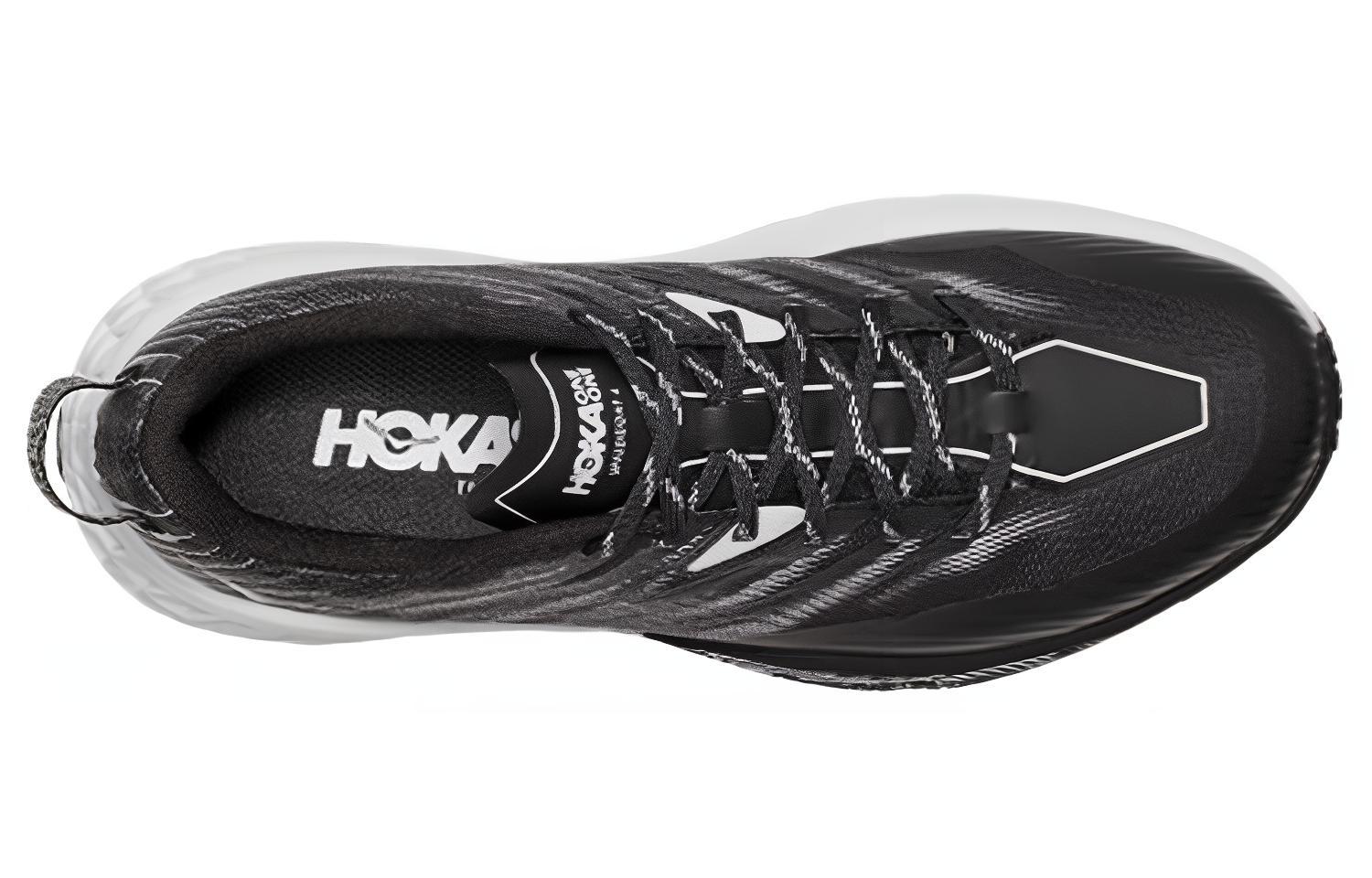 Мужские кроссовки HOKA ONE Speedgoat 4 (черные) — Чёрный — фото 3