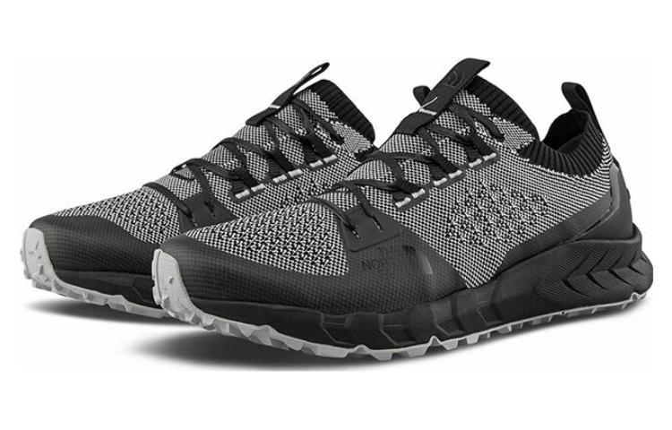 THE NORTH FACE Cushioning Slip Resistant Abrasion Resistant Low top Outdoor Shoes Gray Black