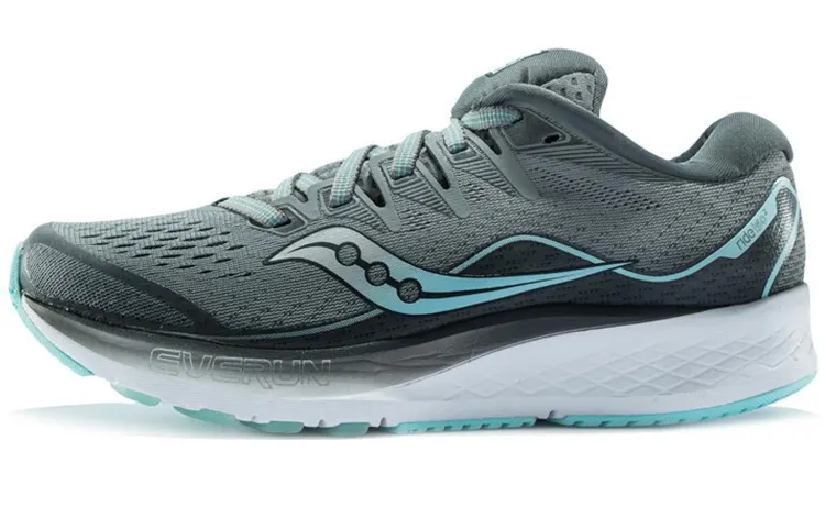Saucony Ride ISO2 Running Shoes Women's Low Top Gray Blue