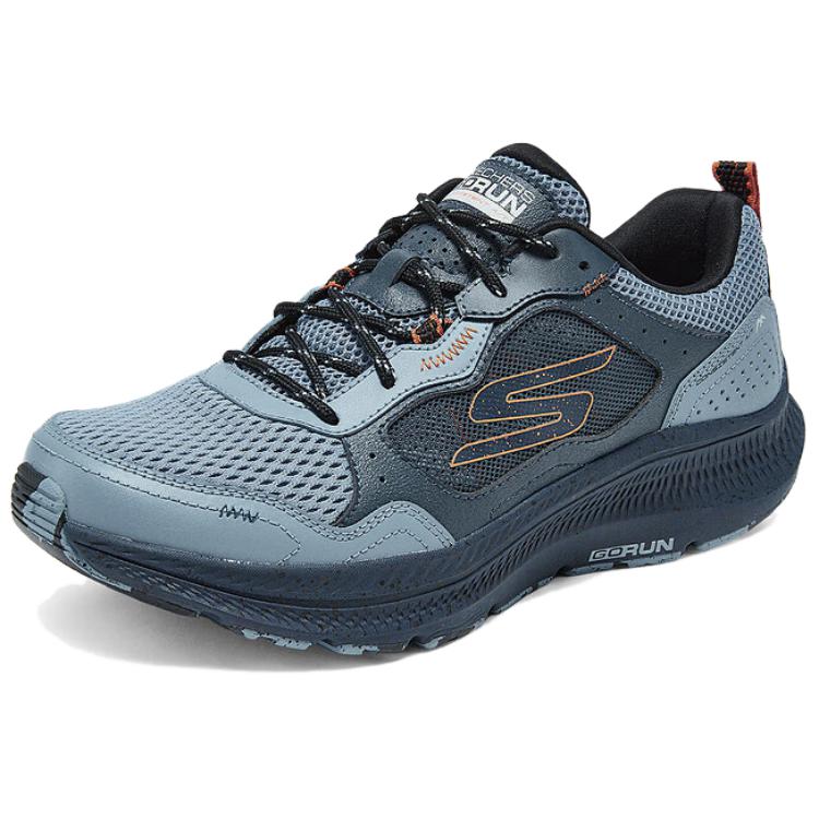Skechers Go Run Consistent 2.0 Abrasion Resistant Low top Running Shoes Men’s Dark Gray Blue