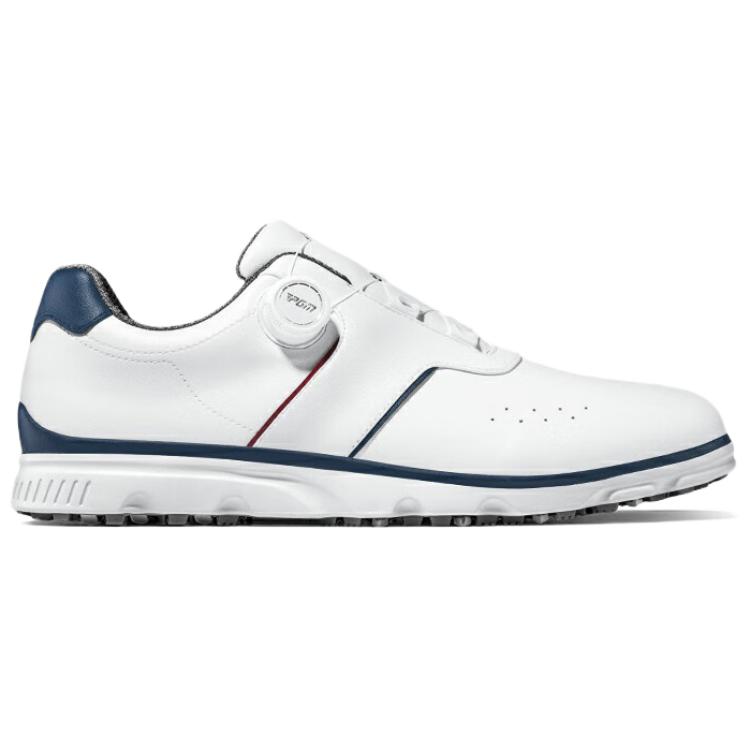 PGM Low top Golf Shoes Men’s White Blue Red