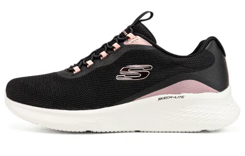 Skechers Skech Lite Pro Fabric Low top Casual Running Shoes Women's Black Pink