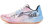 Li Ning Red Hare 7 Abrasion Resistant Breathable Low top Casual Training Running Shoes Men's Blue Pink