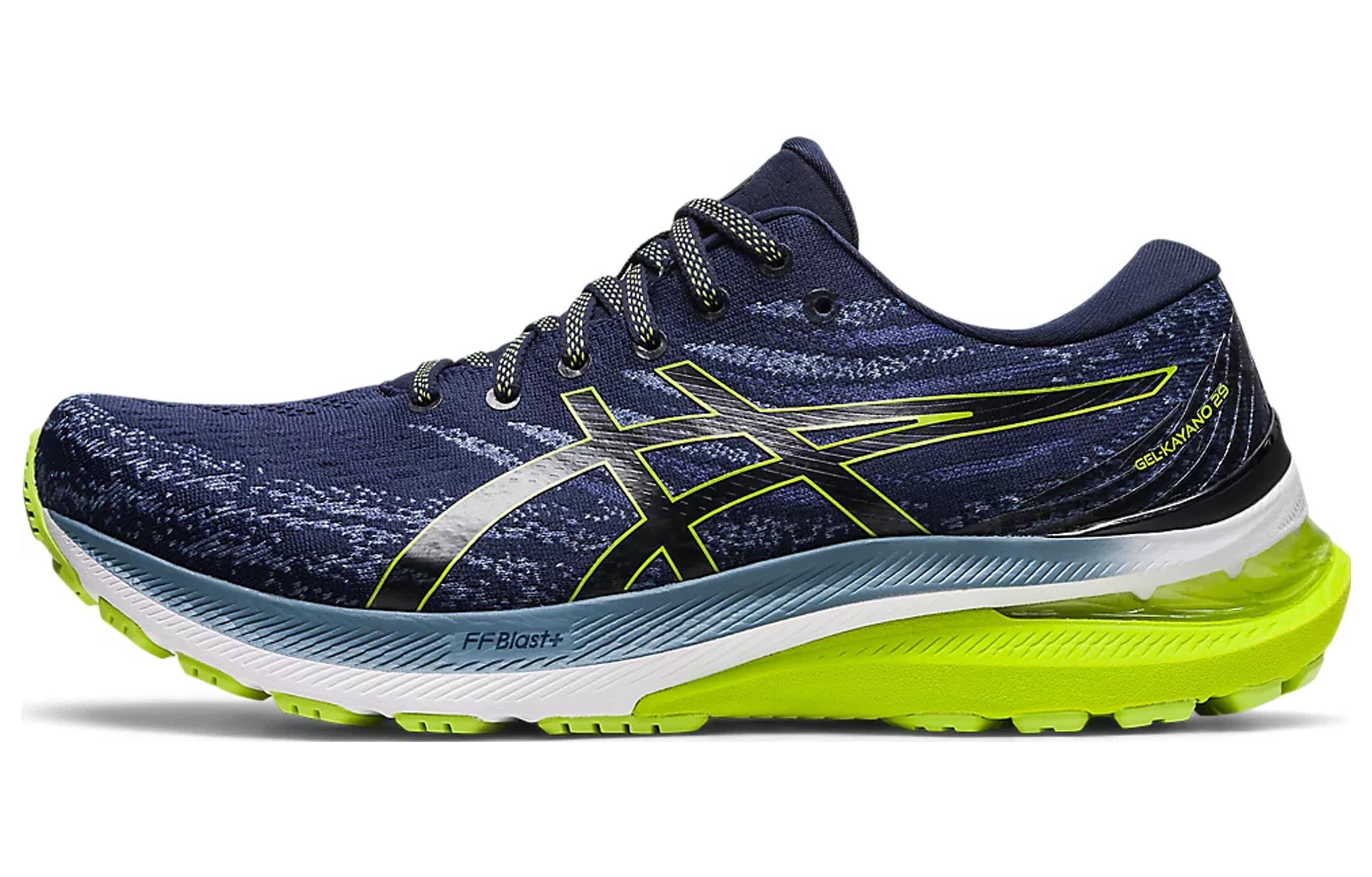 Asics Gel Kayano 29 'Midnight Lime Zest'