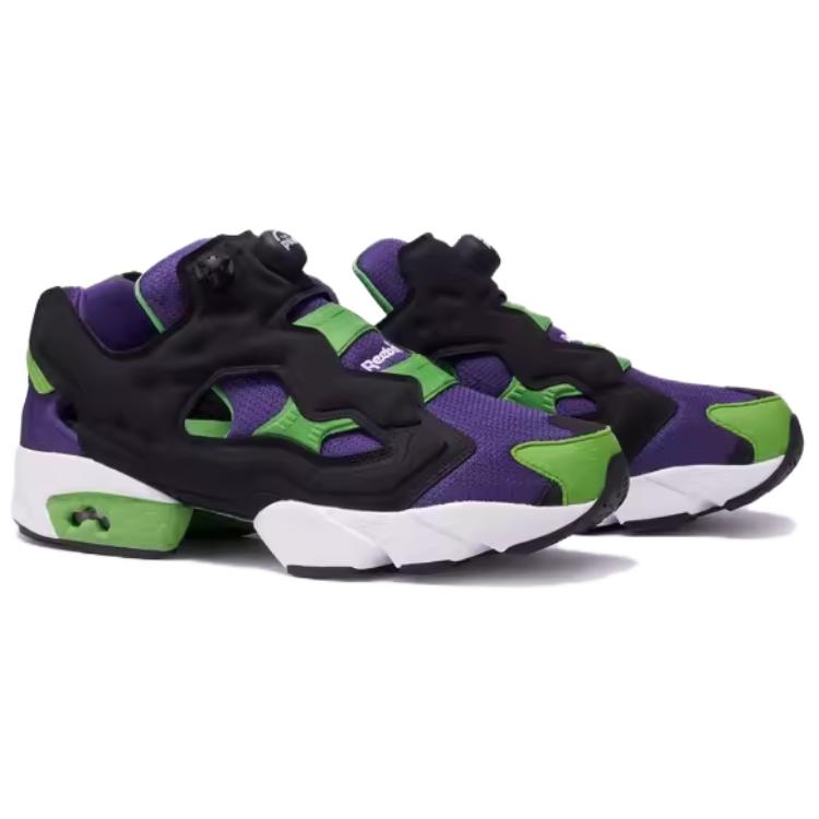 Reebok Instapump Fury Textile, Synthetic Leather, TPU Cushioning Breathable Low top Casual Running Shoes Unisex
