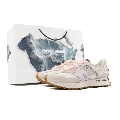 New Balance NB 327 Textile, Synthetic Leather Abrasion Resistant Lightweight Height Increasing