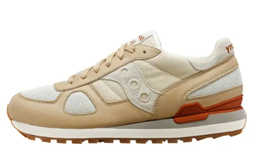 Saucony Shadow Original Slip Resistant, Abrasion Resistant, Lightweight Low top Running Shoes Men's Brown