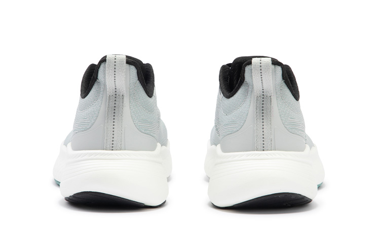 361° Cushioning Slip Resistant Abrasion Resistant Breathable Low top Running Shoes Men’s Gray Cyan