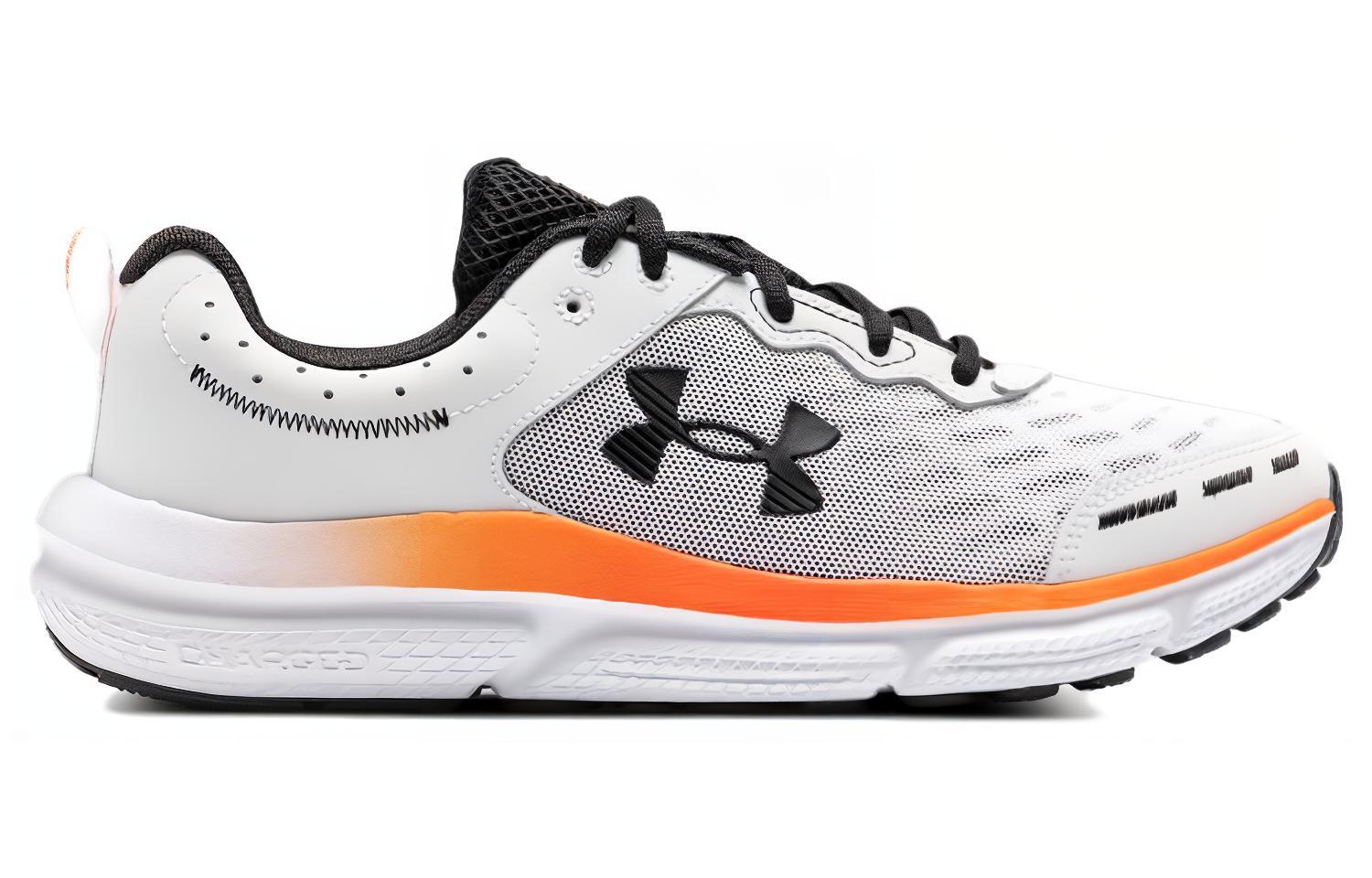 Under Armour Charged Assert 10 Low top Training Long Distance Running Sprint Running Shoes Men’s White